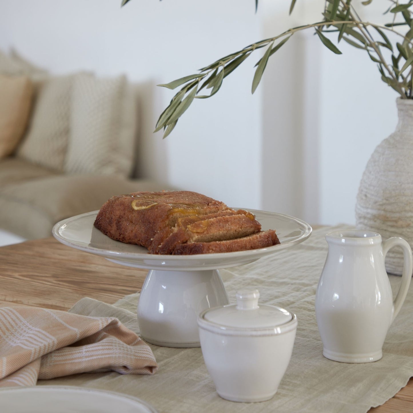 Footed Cake Plate - Fontana by CasaFina