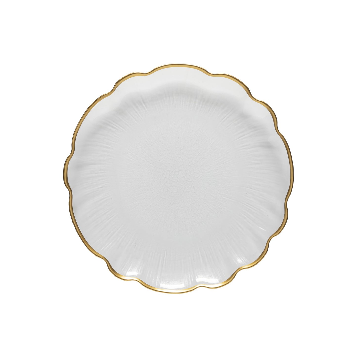 Glass Dinner Plate - Francesa by CasaFina