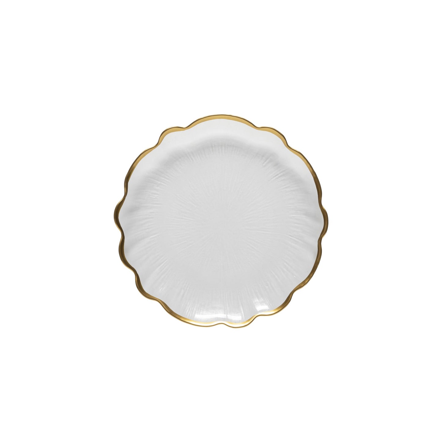 Glass Salad Plate - Francesa by CasaFina