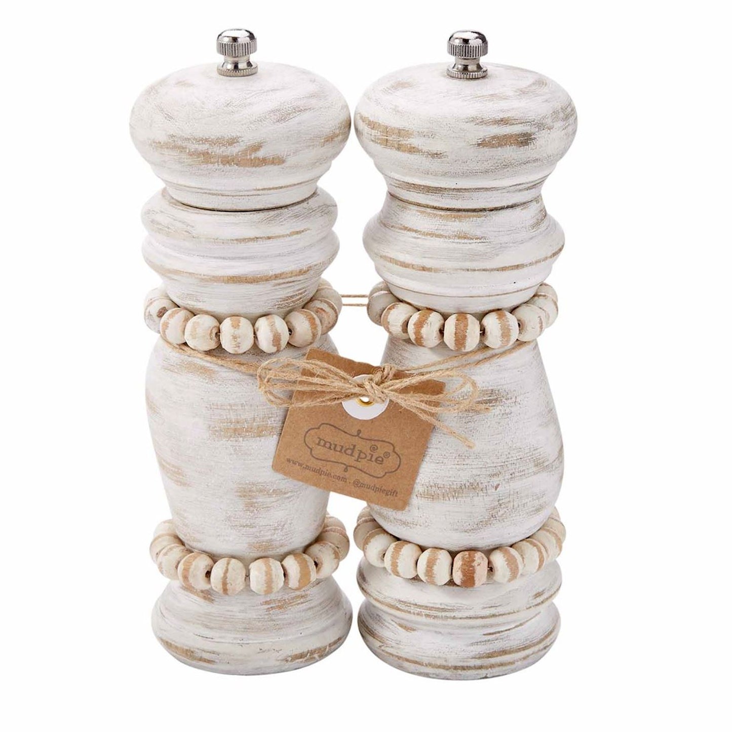 beaded s+p grinder set