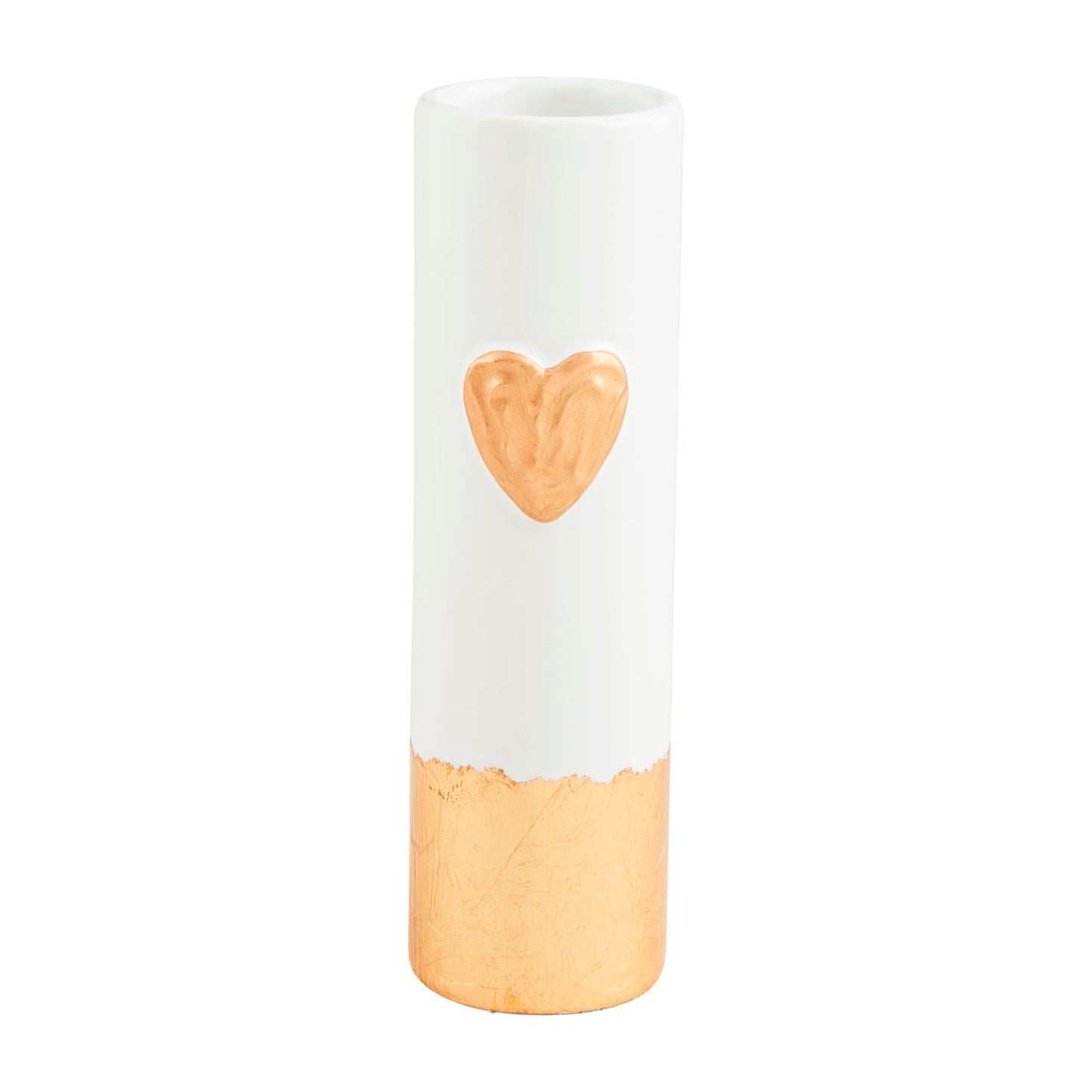 gold bud vase