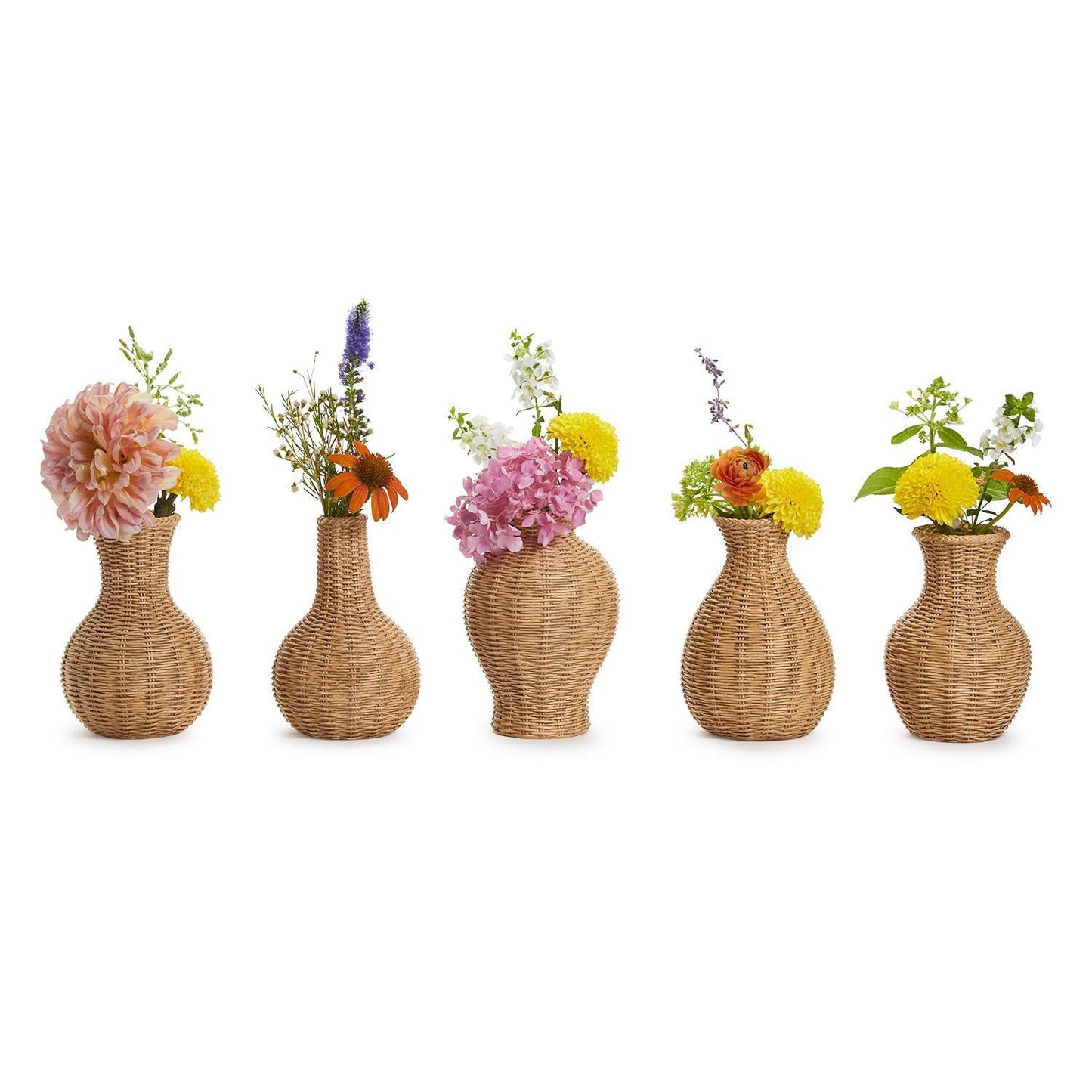 resin woven vase