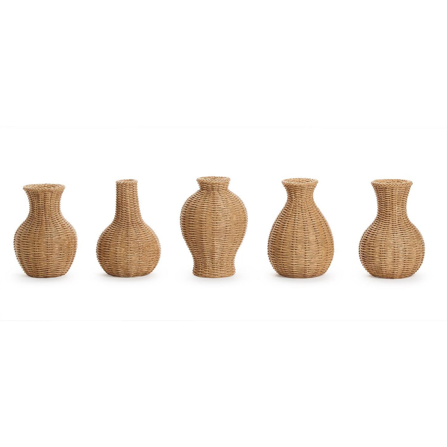 resin woven vase