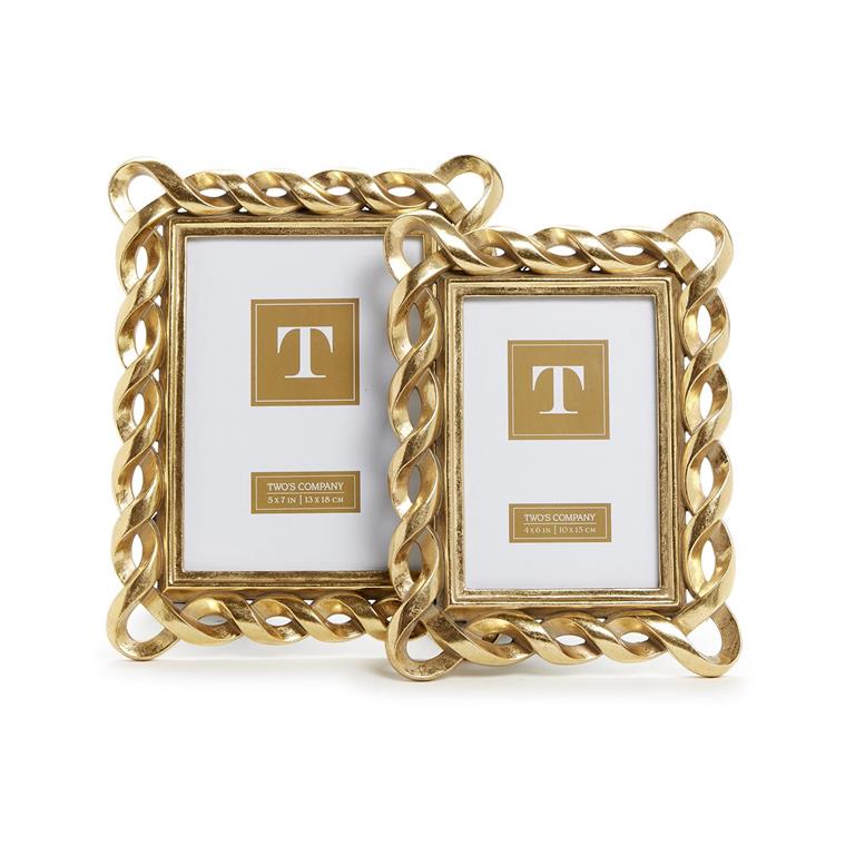 Gold Ribbon Frames