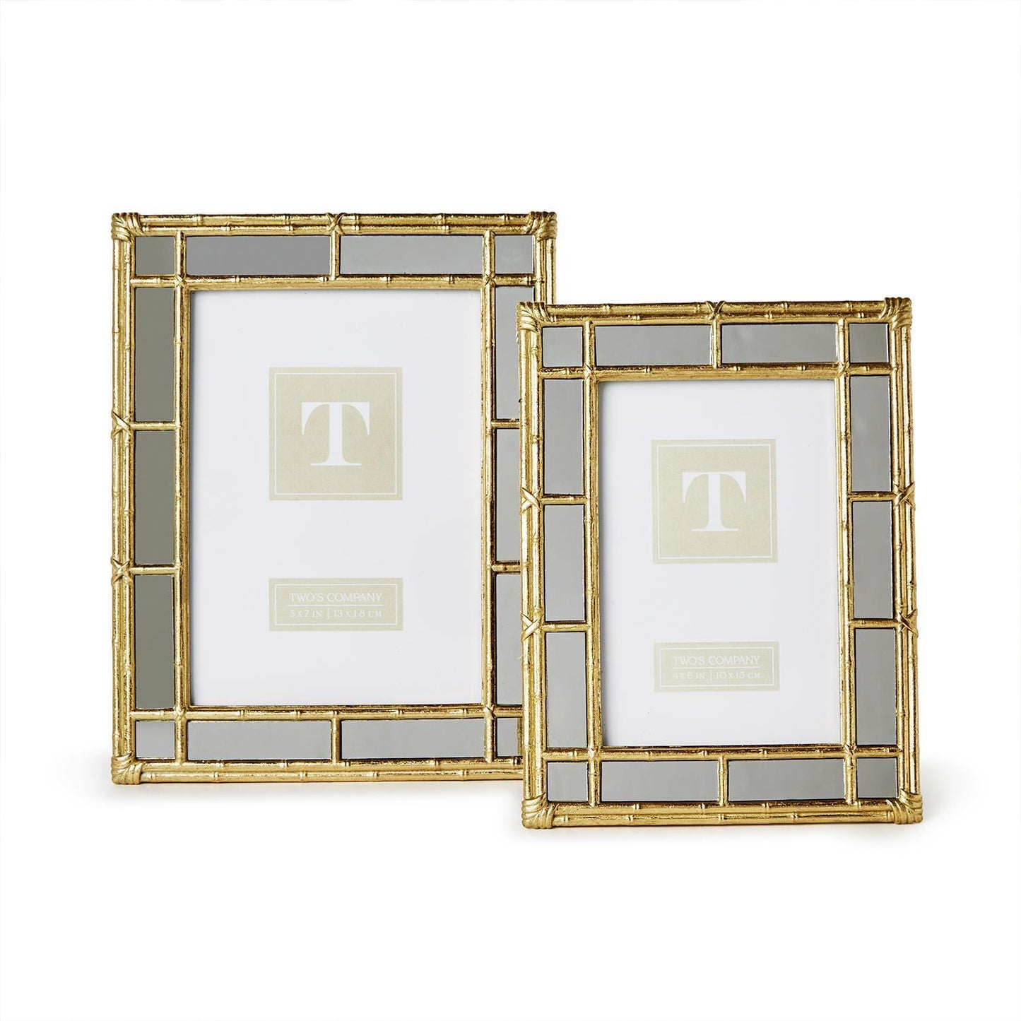 Bamboo Mirror Edge Frame