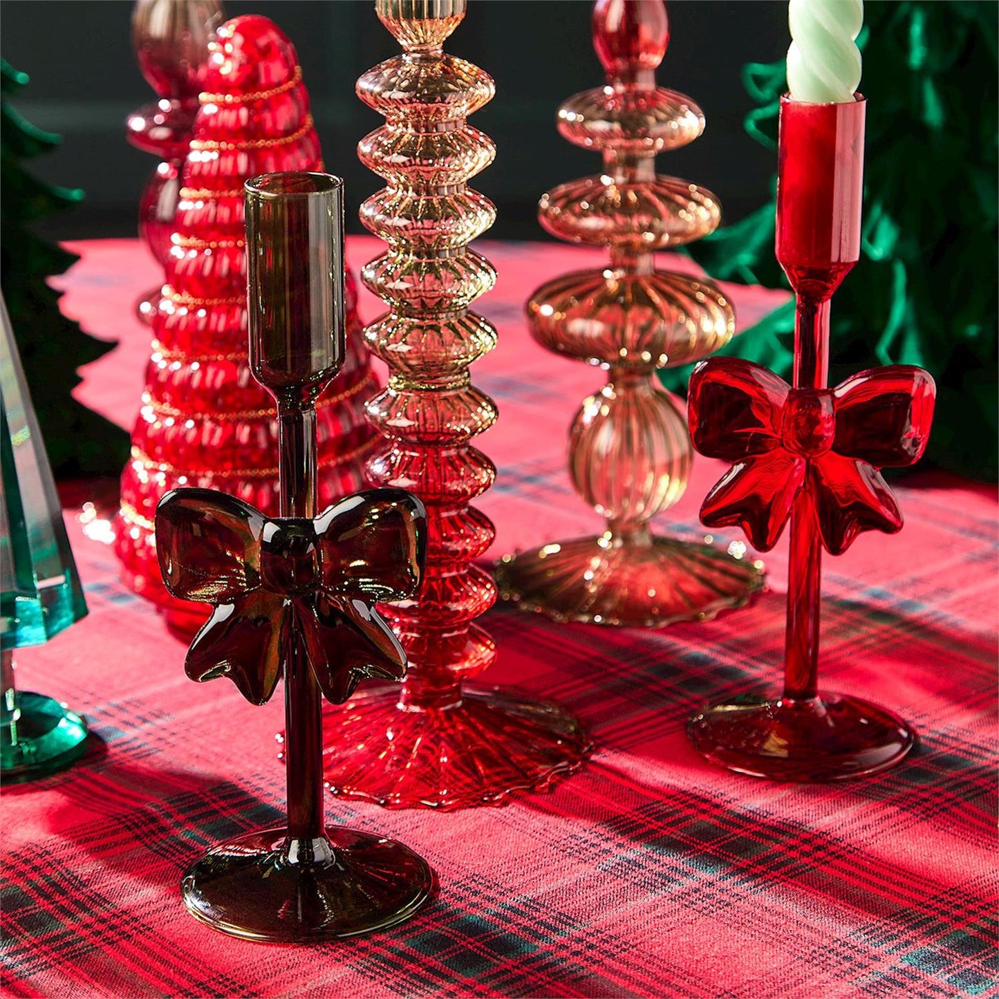 bow tapers (set of 2)