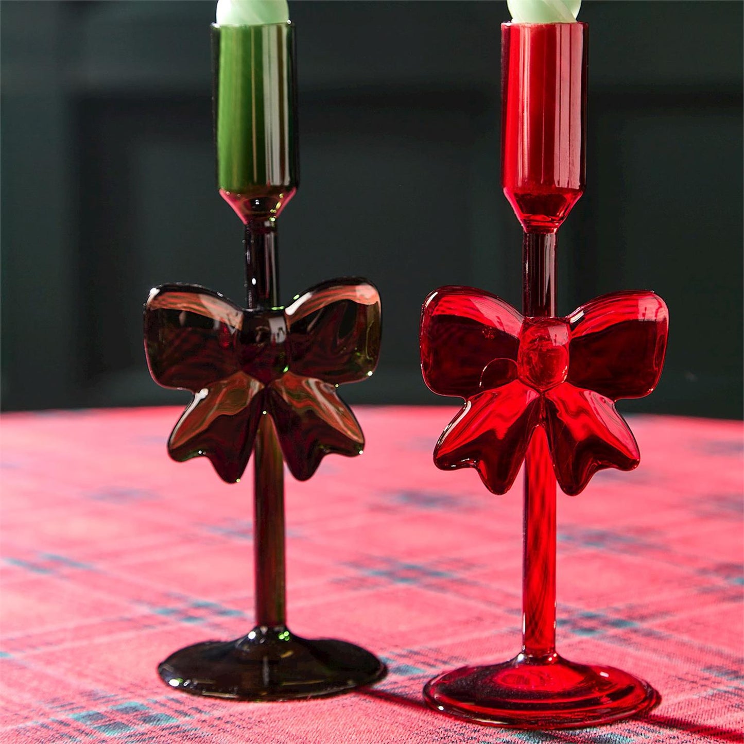 bow tapers (set of 2)