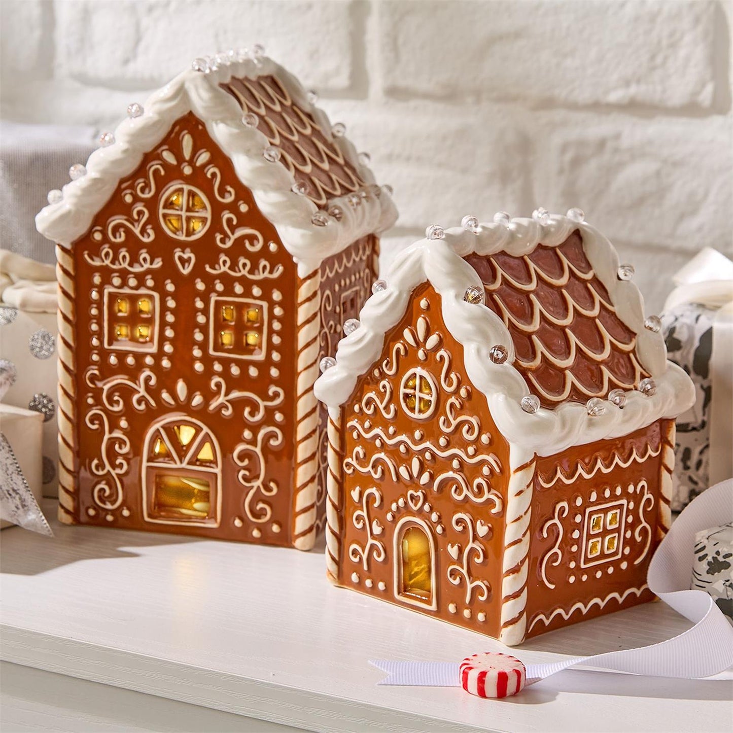 gingerbread houses