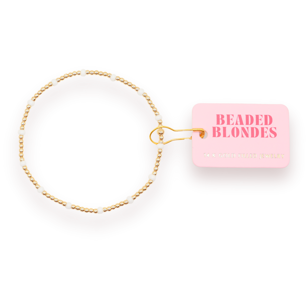 Dainty Poppi Bracelet in White