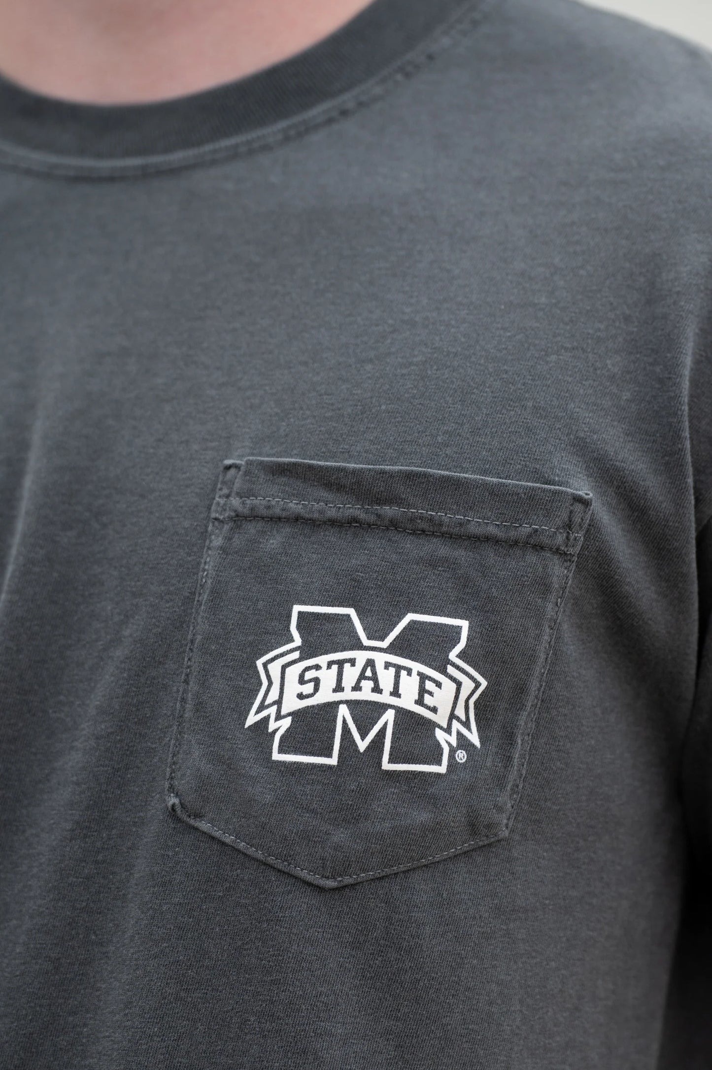 davis wade blue print tee