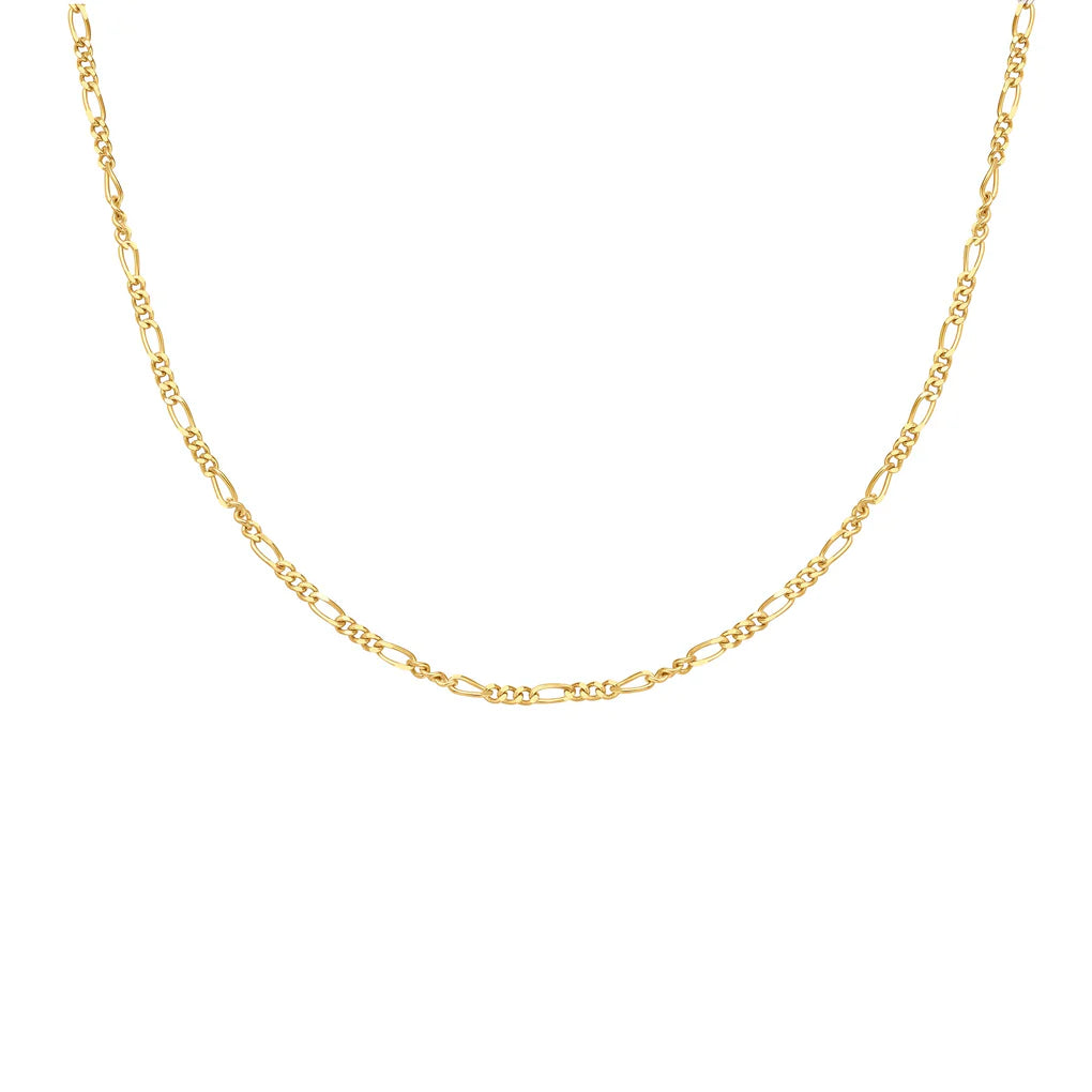 gold filia curb chain