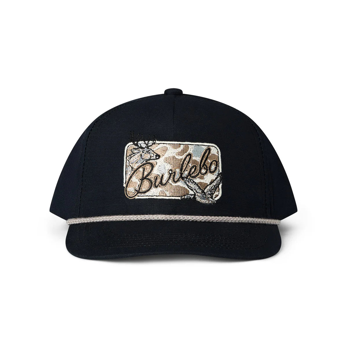 Camo Patch Cap Black