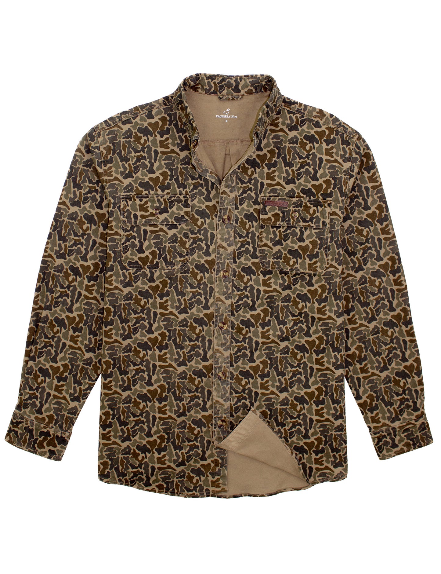 harvest workshirt - vintage camo