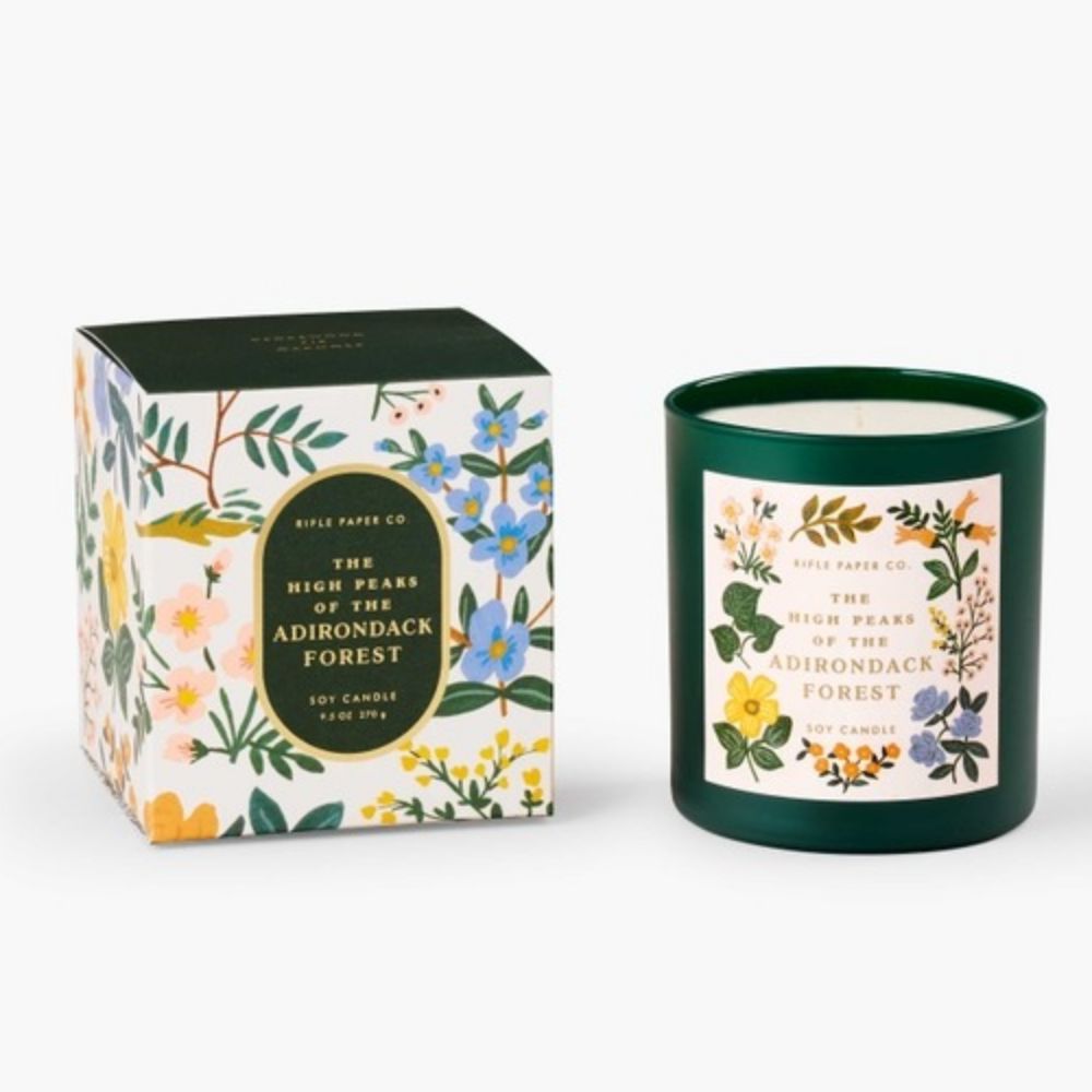 high peaks of adirondack forest candle