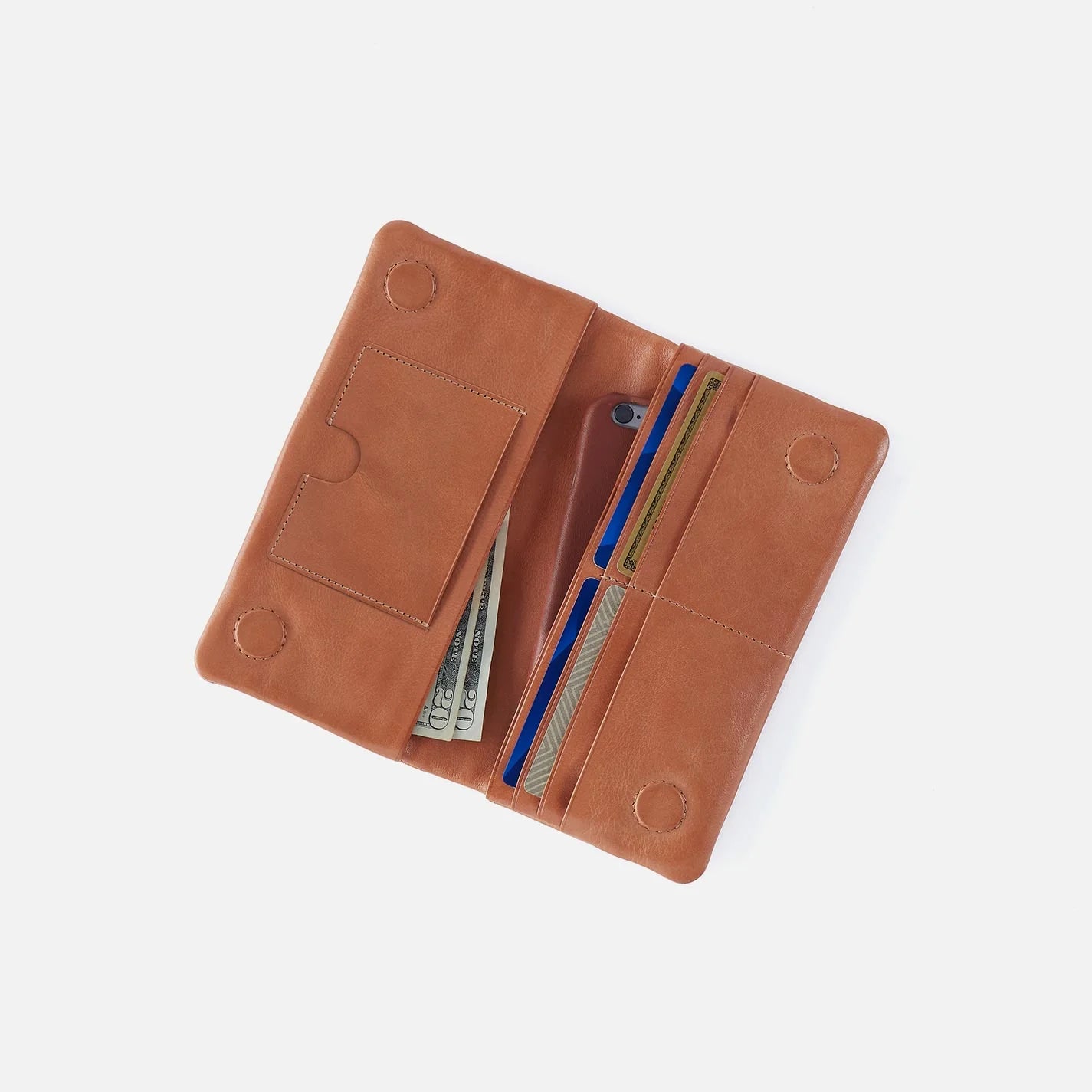 lumen contiental wallet in harvest wheat