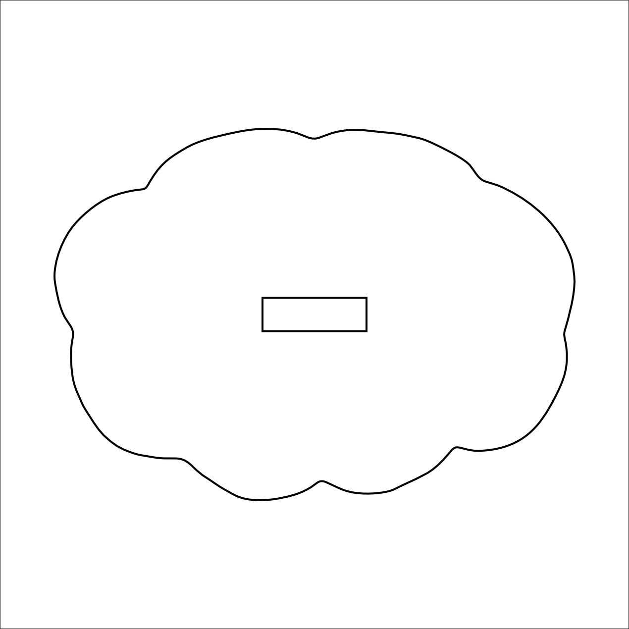 Clear Single Stand Large Single 1/2 inch