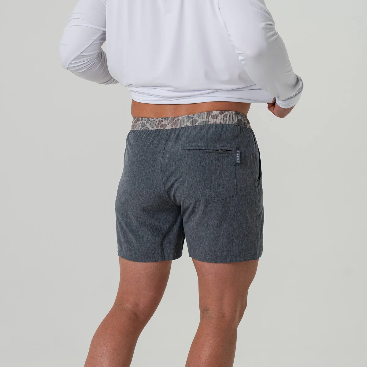 Grizzly Grey Athletic Short
