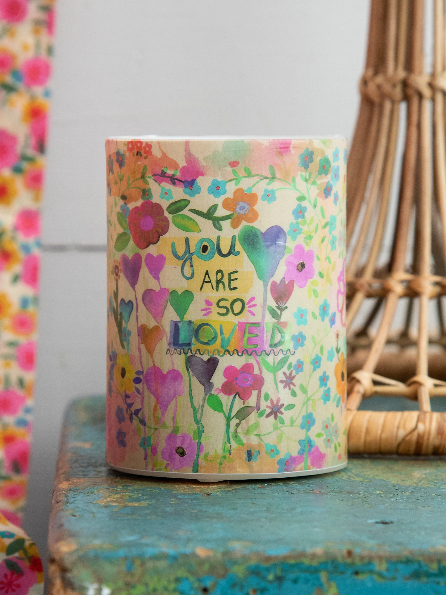 flameless you are so loved candle