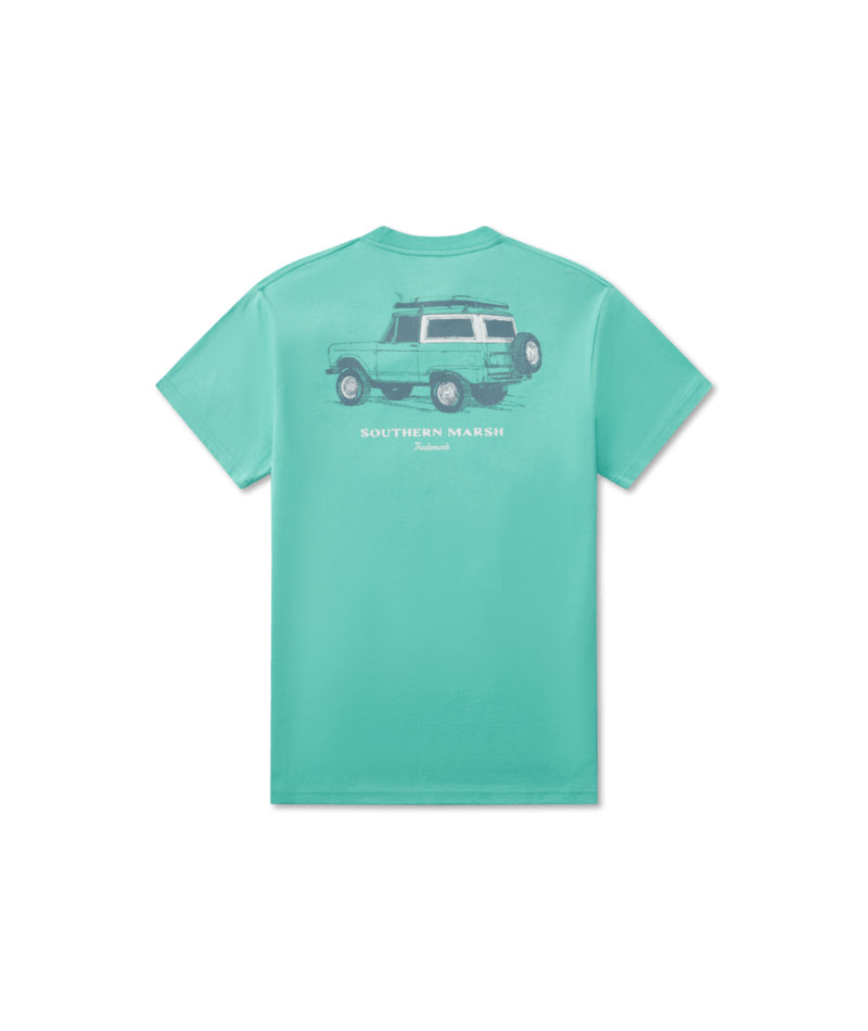 mint surf rodeo tee