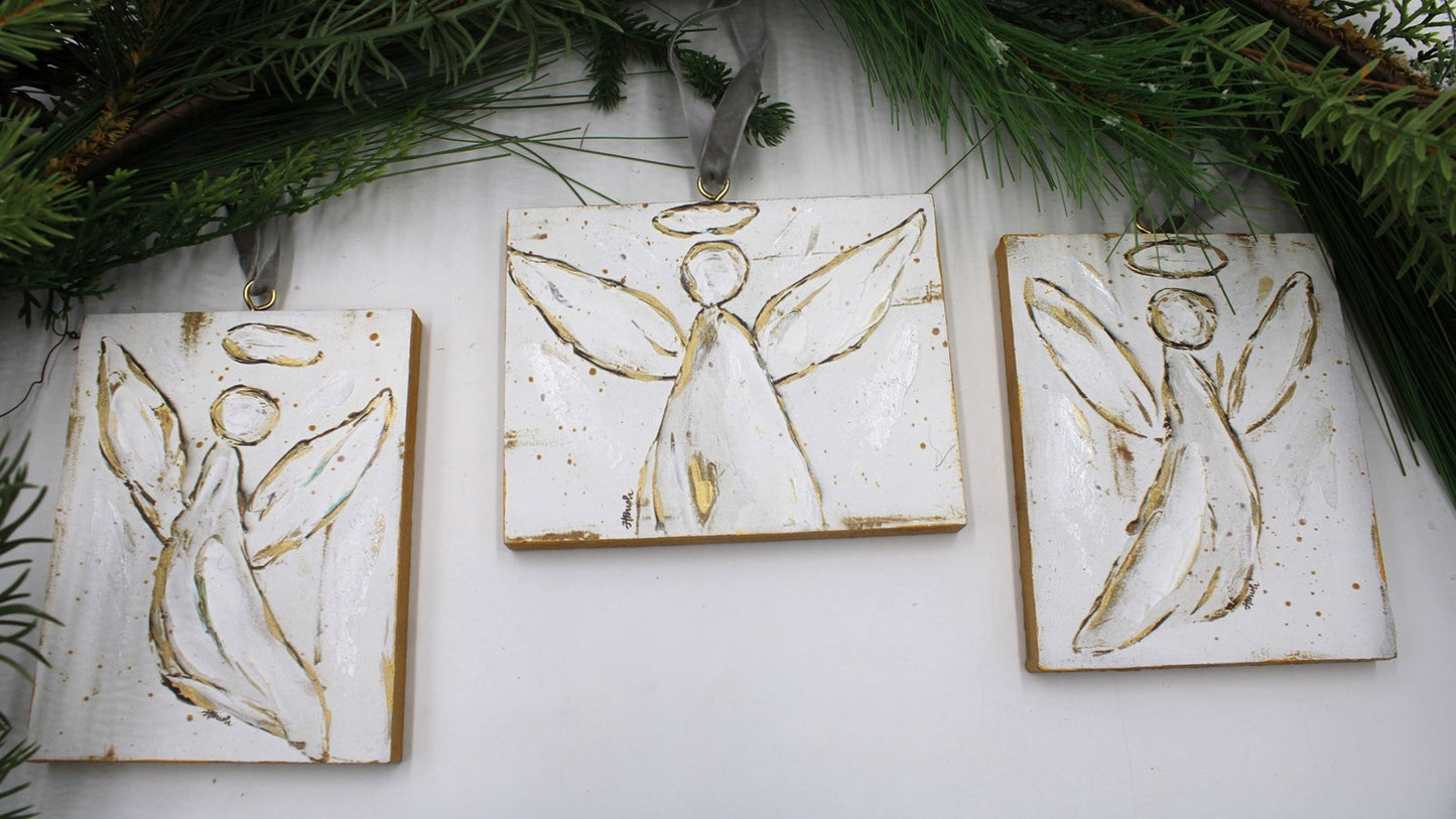 angel ornament block