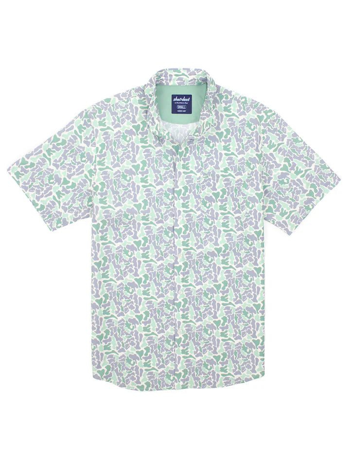 sage camo performance shirt