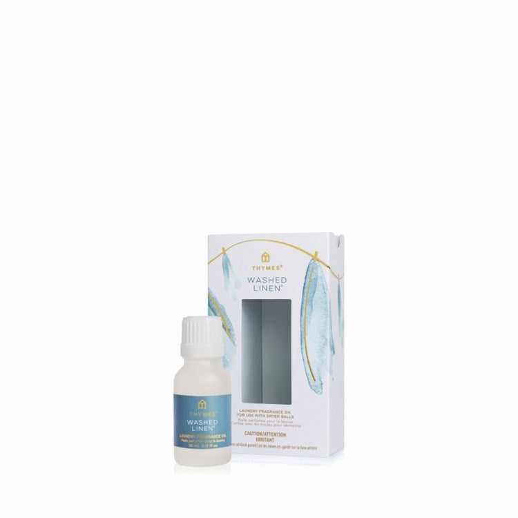 Washed Linen Wool Dryer Balls & Laundry Fragrance Oil Set