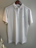 White Pique Polo
