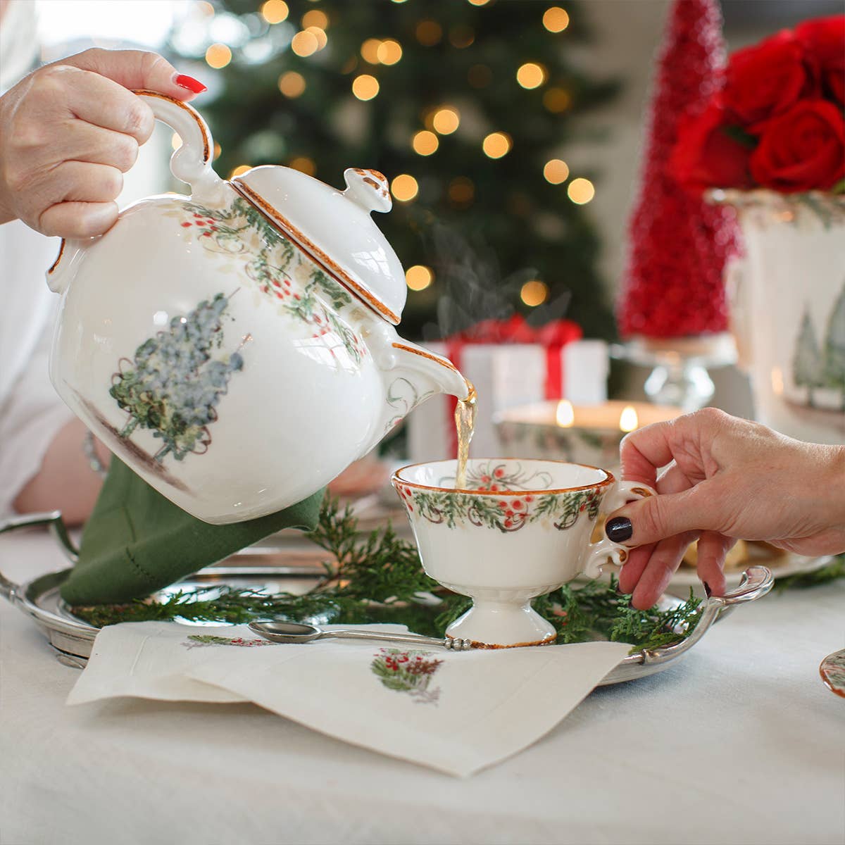 Natale Teapot - Christmas