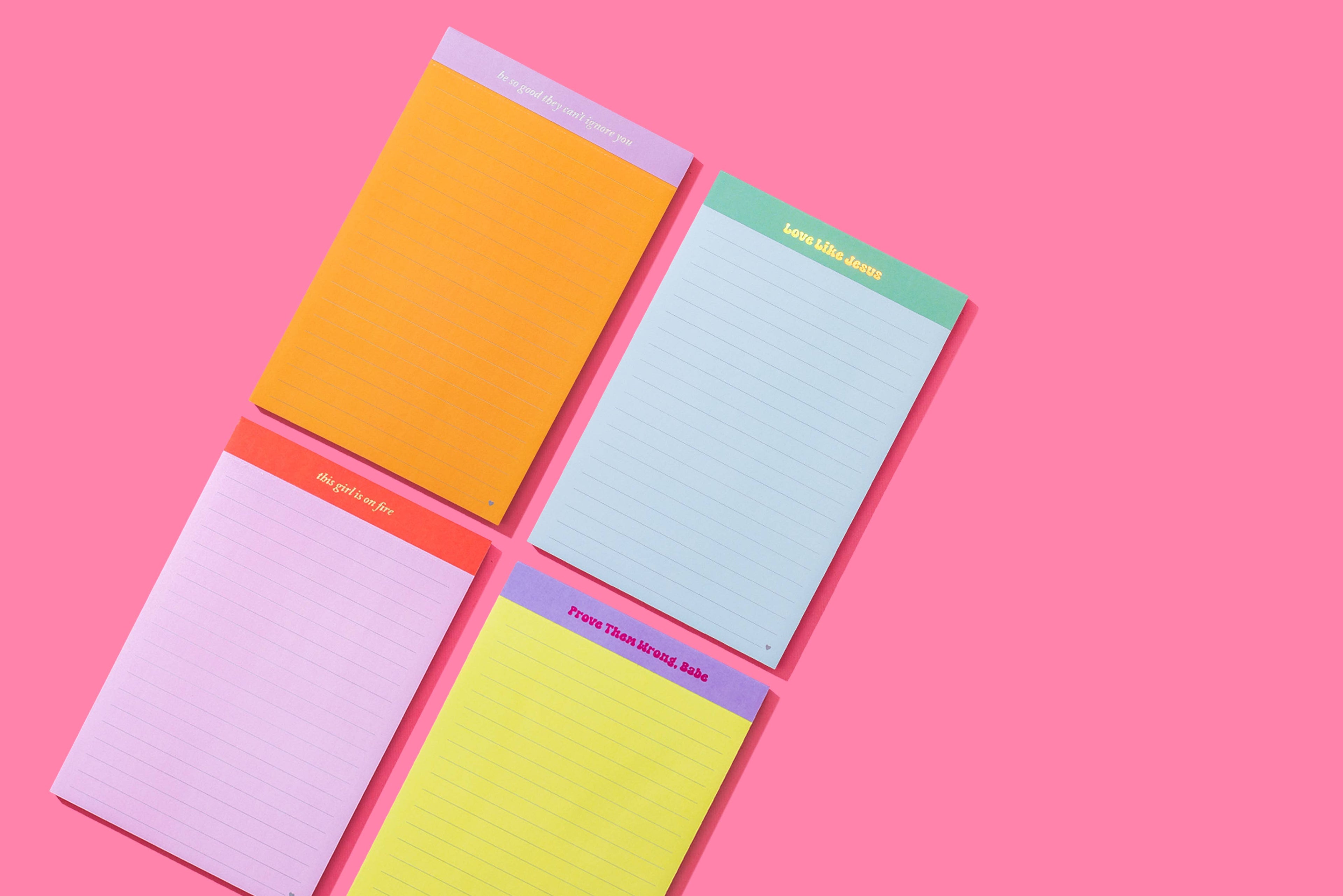 Large List Pad - "Be So Good..." - 75 Sheets