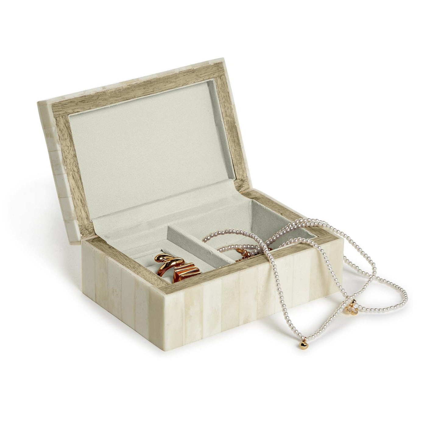 bone covered jewelry box