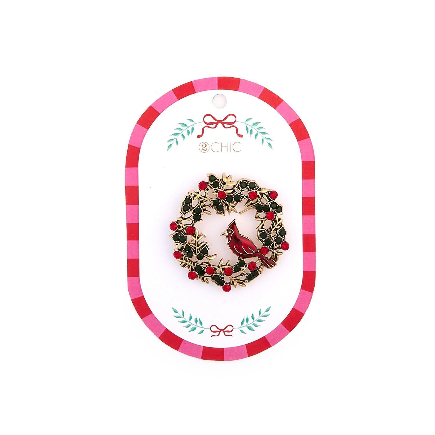 Holiday Brooches