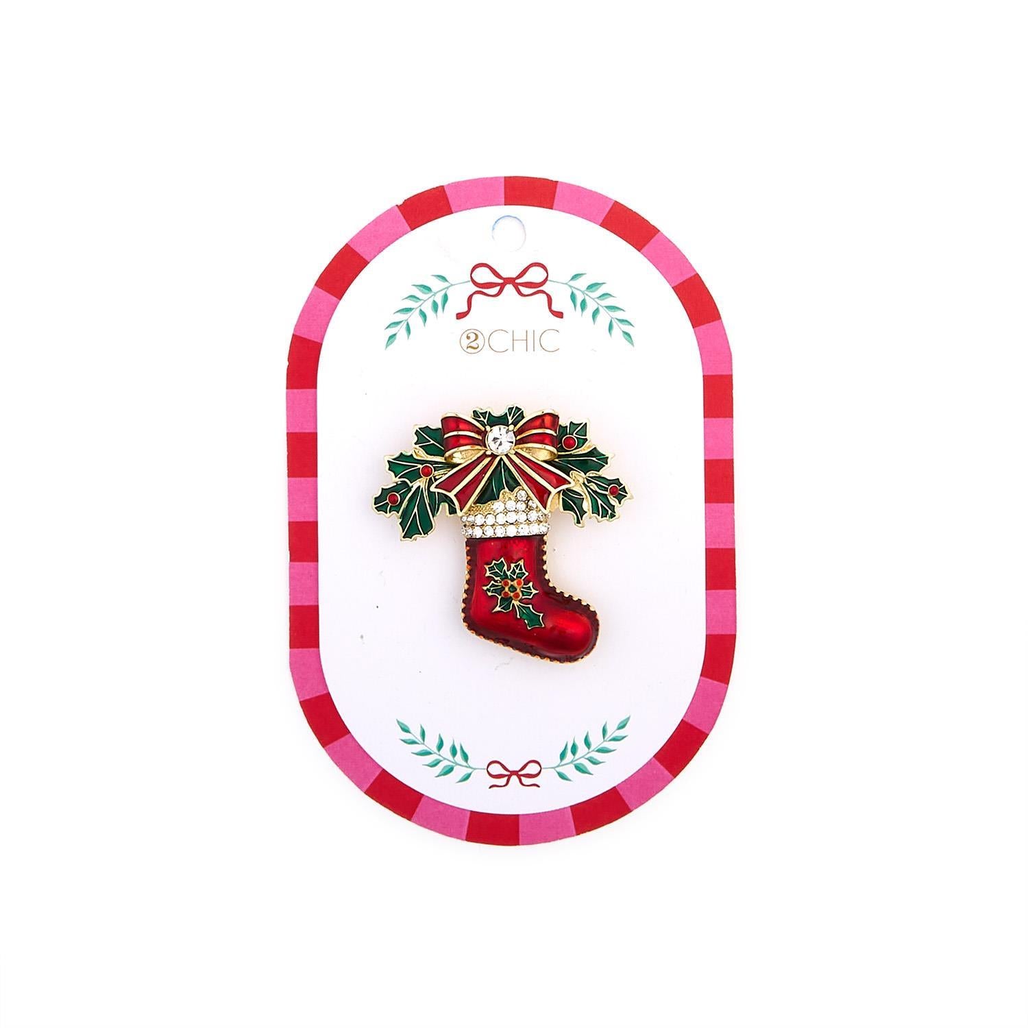 Holiday Brooches