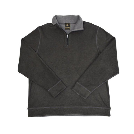 charcoal quarter zip