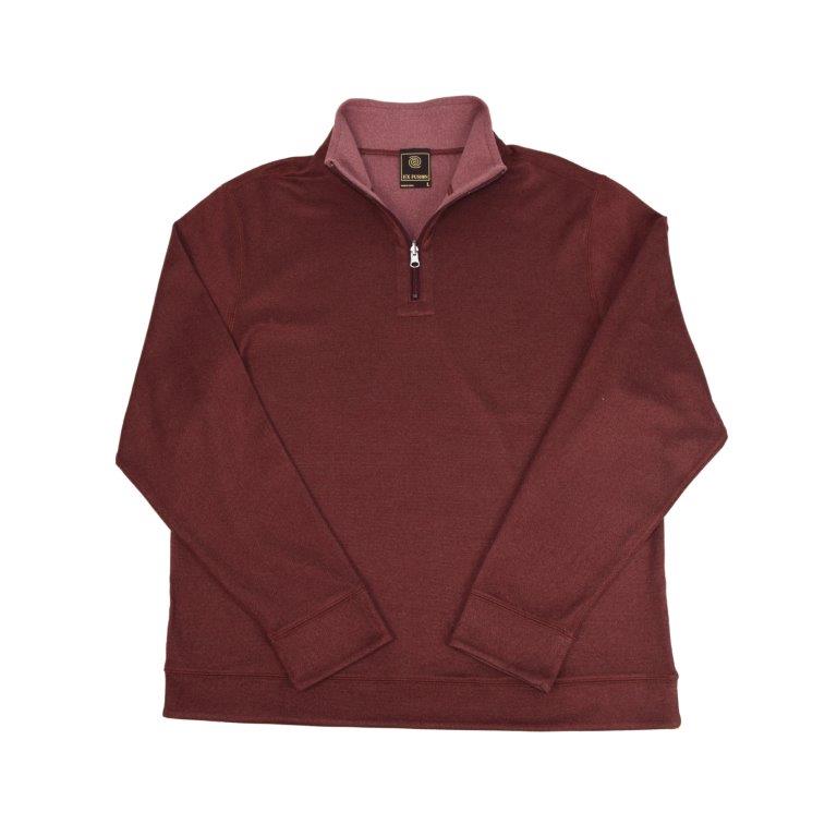 wine quarter zip