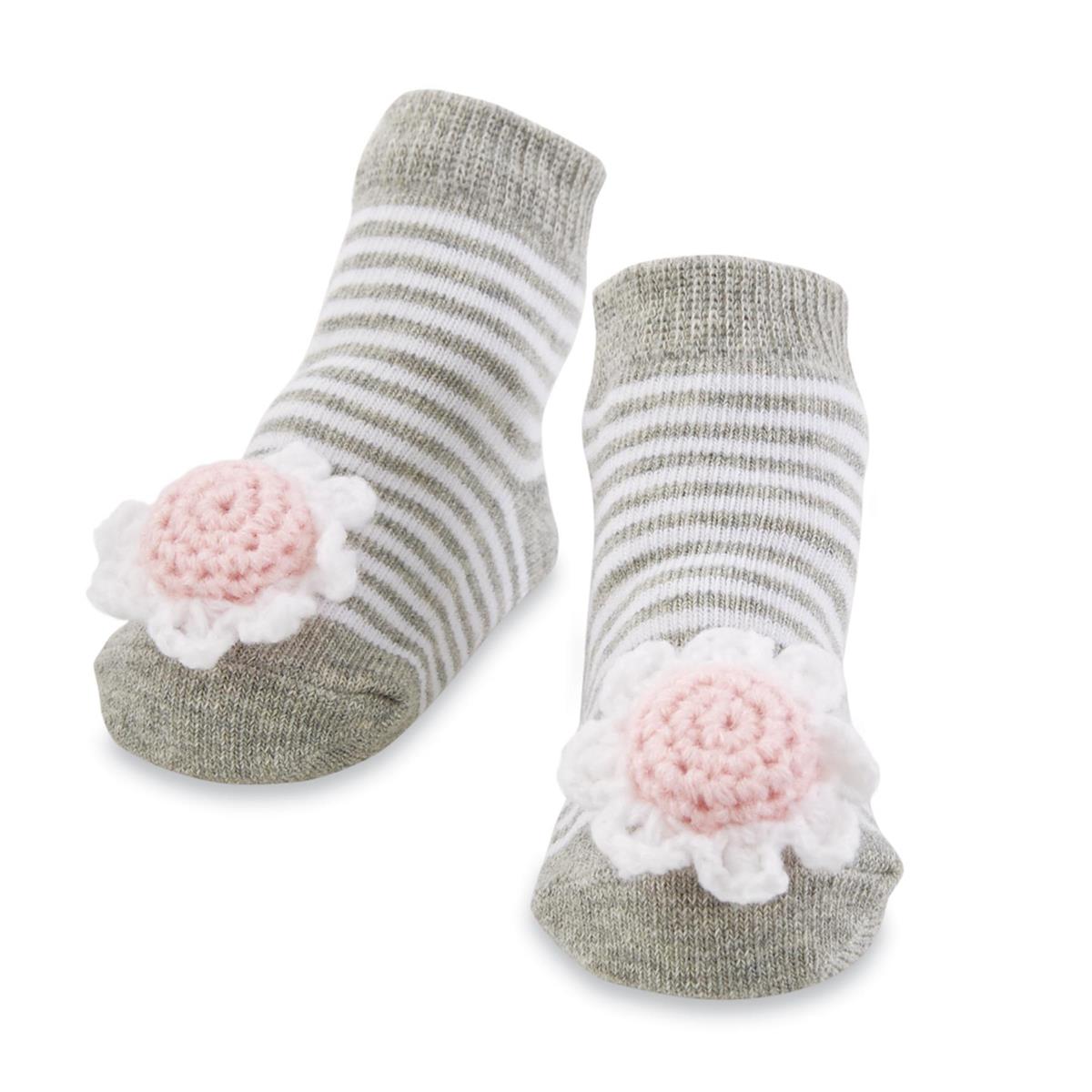 Flower Rattle Socks