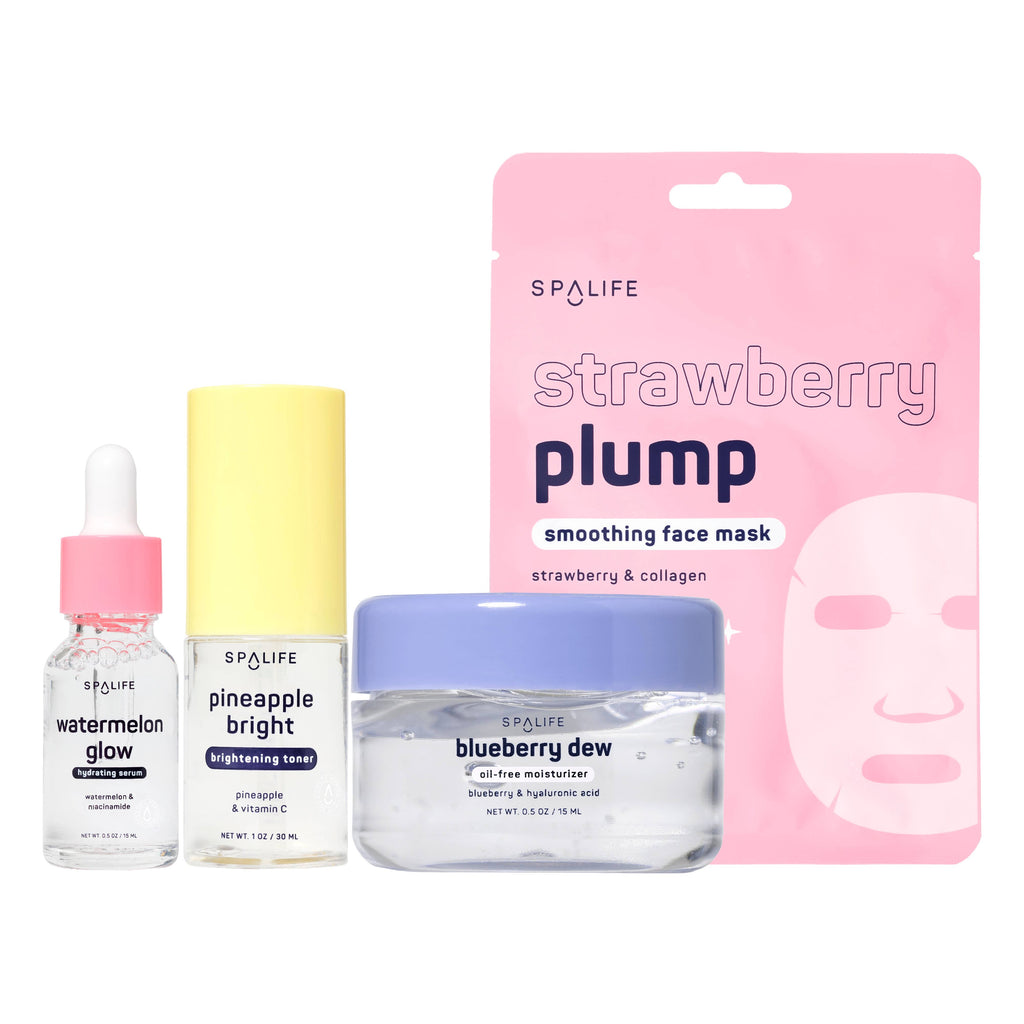 Christmas Holiday Glow Goals Skincare Gift Set – 4pc