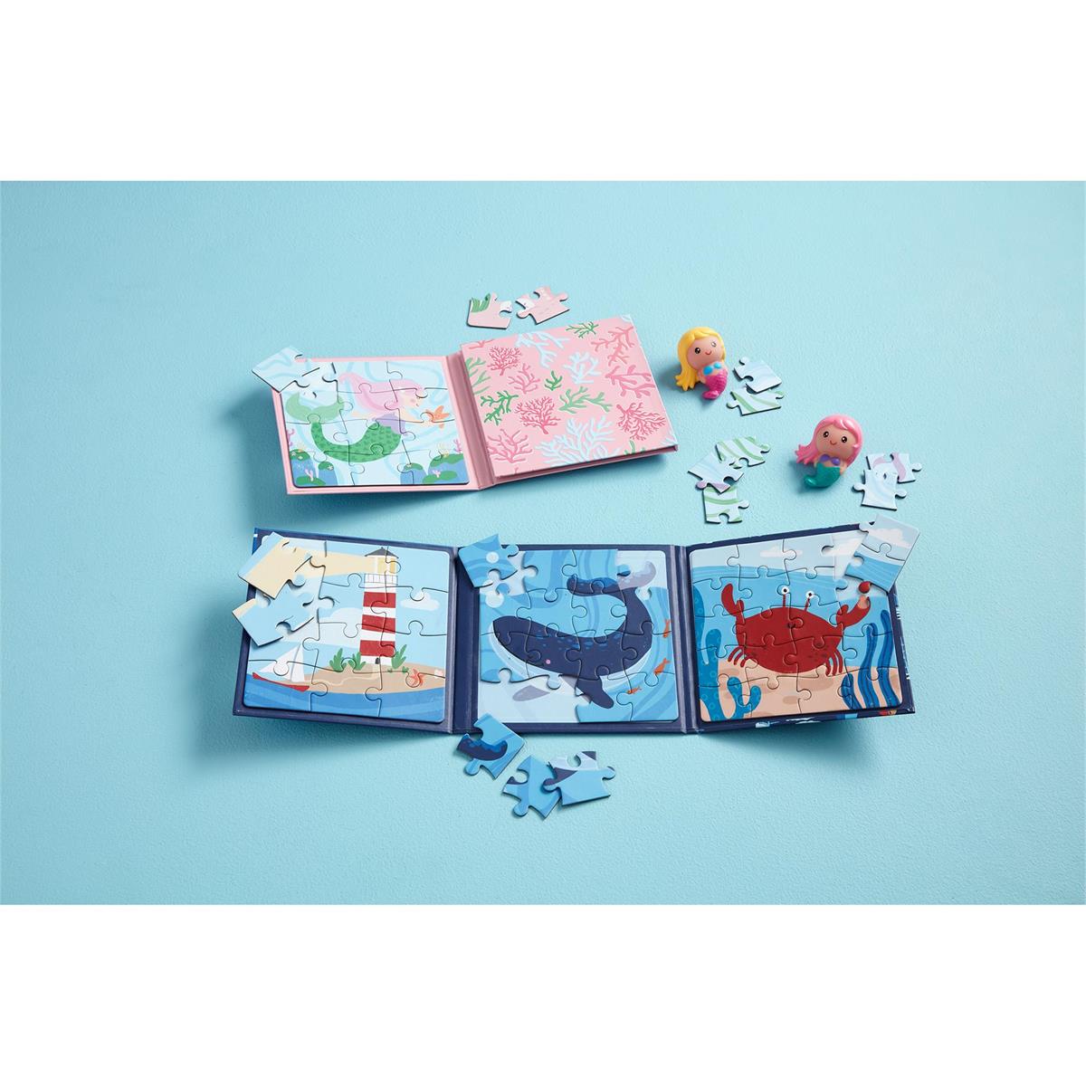 Pink Under The Sea Magnetic Puzzle Set