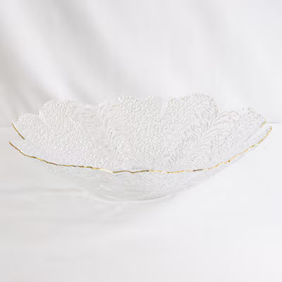 Cannes Glass Serving Bowl