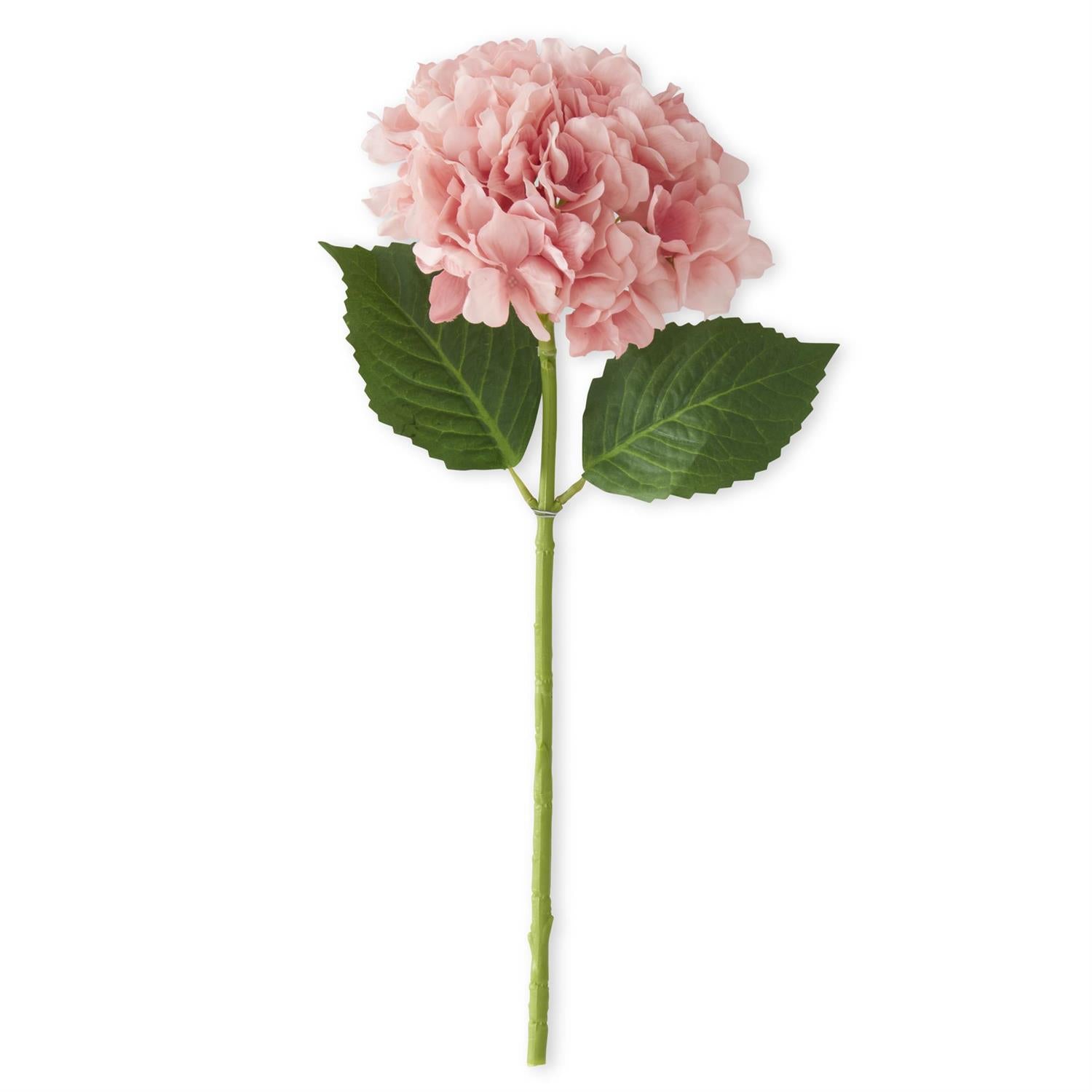 20" Coral Hydrangea Stem