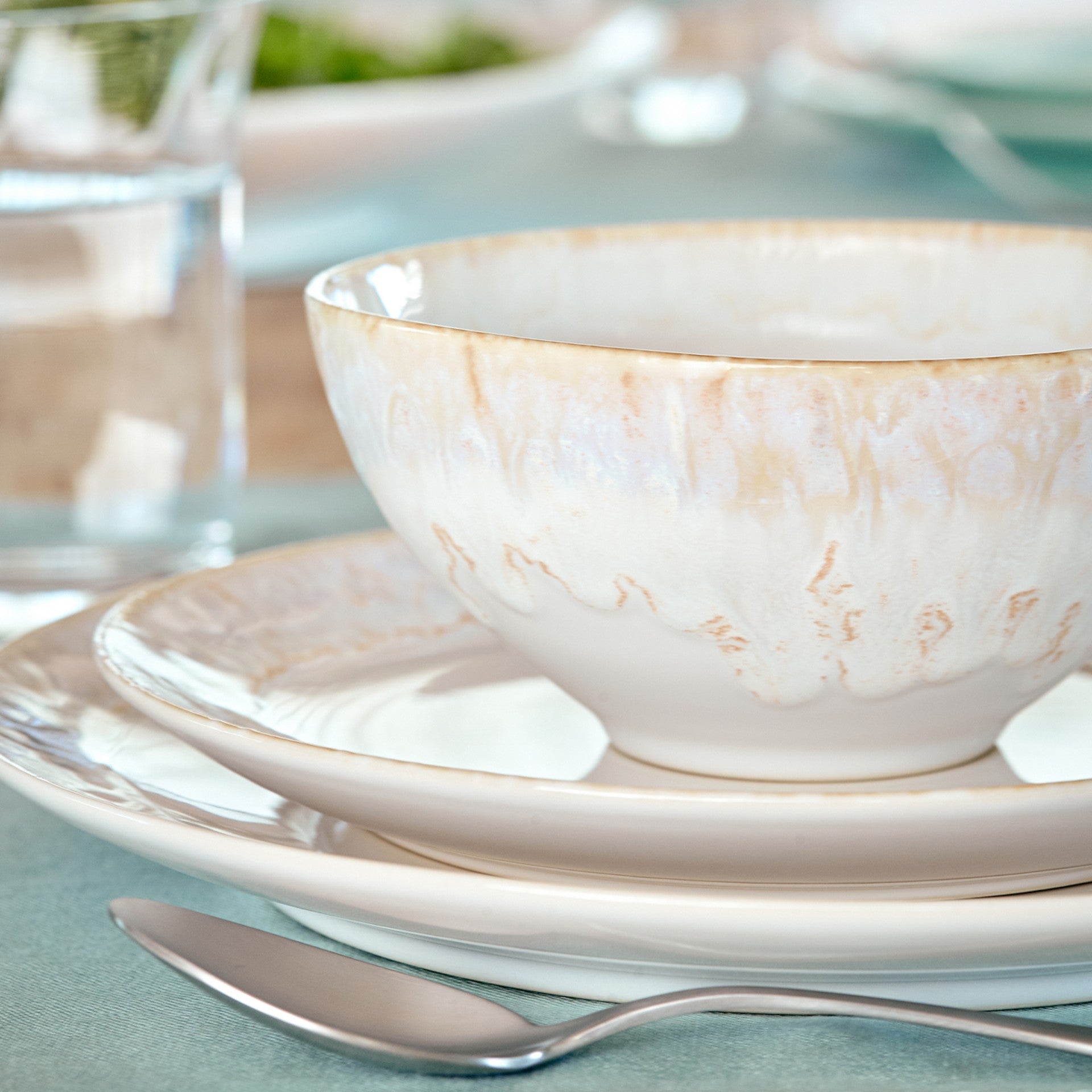 Taormina White by Casafina Place Settings (sold separately)