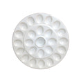 13in Egg Platter - White