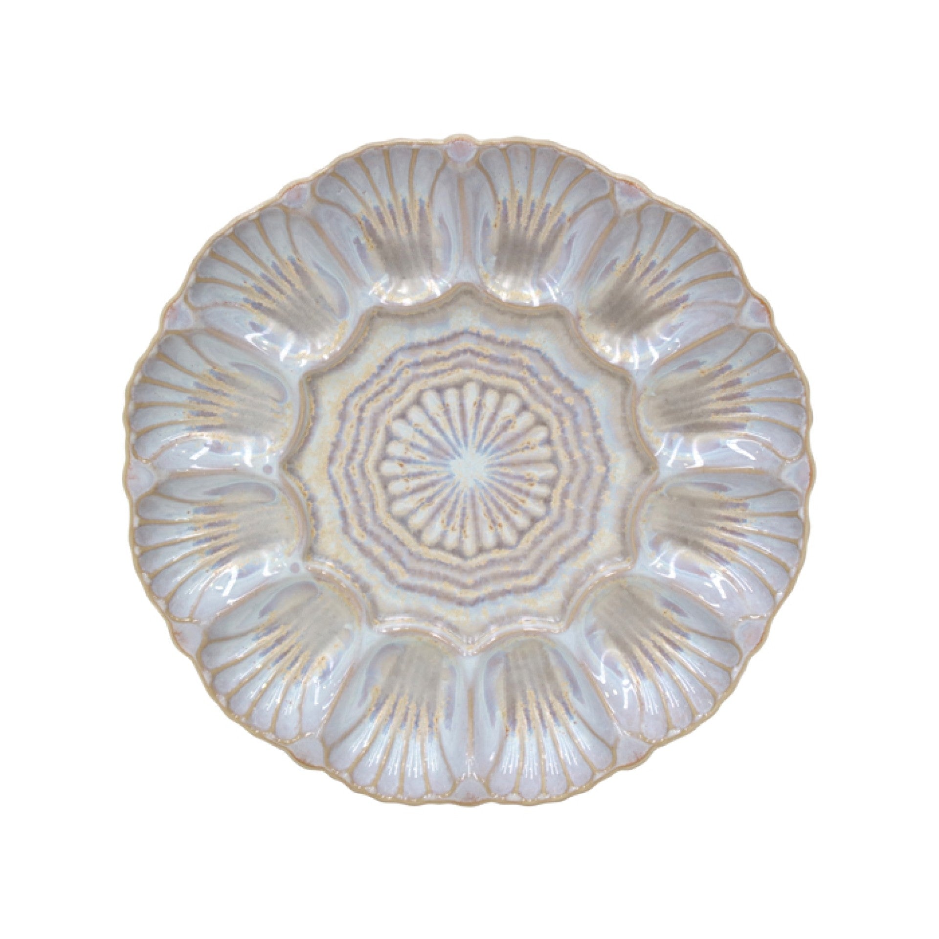 Deviled Egg Tray - Cristal Nacar by CasaFina