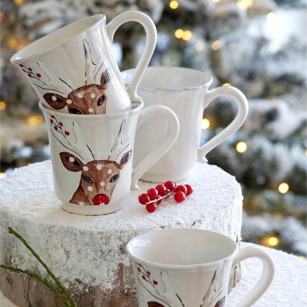 Mug - White Deer Friends by CasaFina