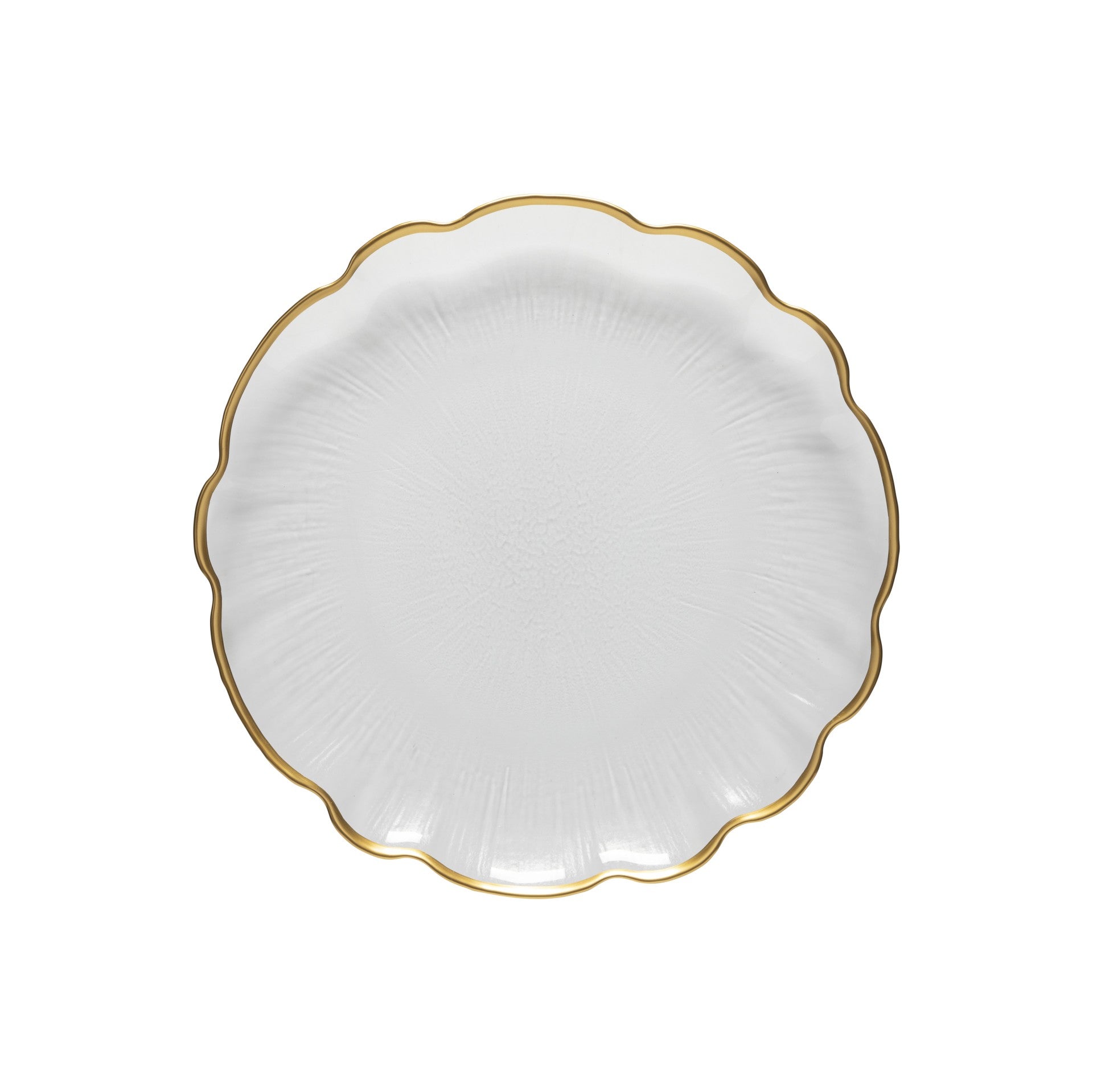 Glass Dinner Plate - Francesa by CasaFina