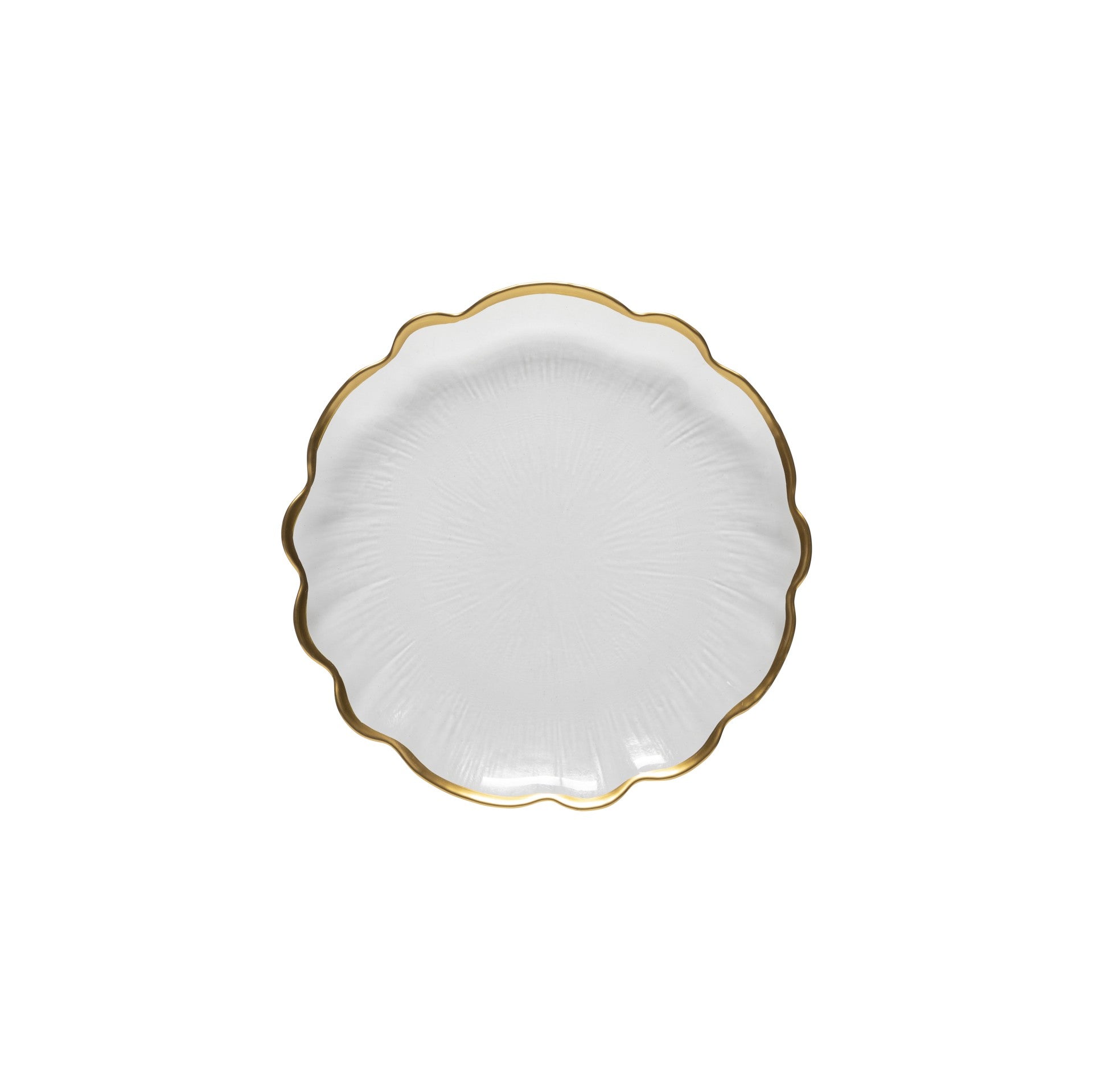 Glass Salad Plate - Francesa by CasaFina