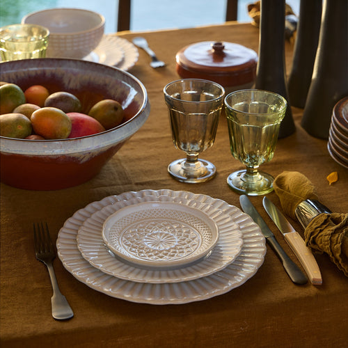 Bread Plate - Cristal White by CasaFina