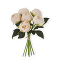 12" Light Peach Peony Bundle