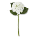20" White Hydrangea Stem