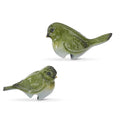 Green Side Pot Sitter Bird