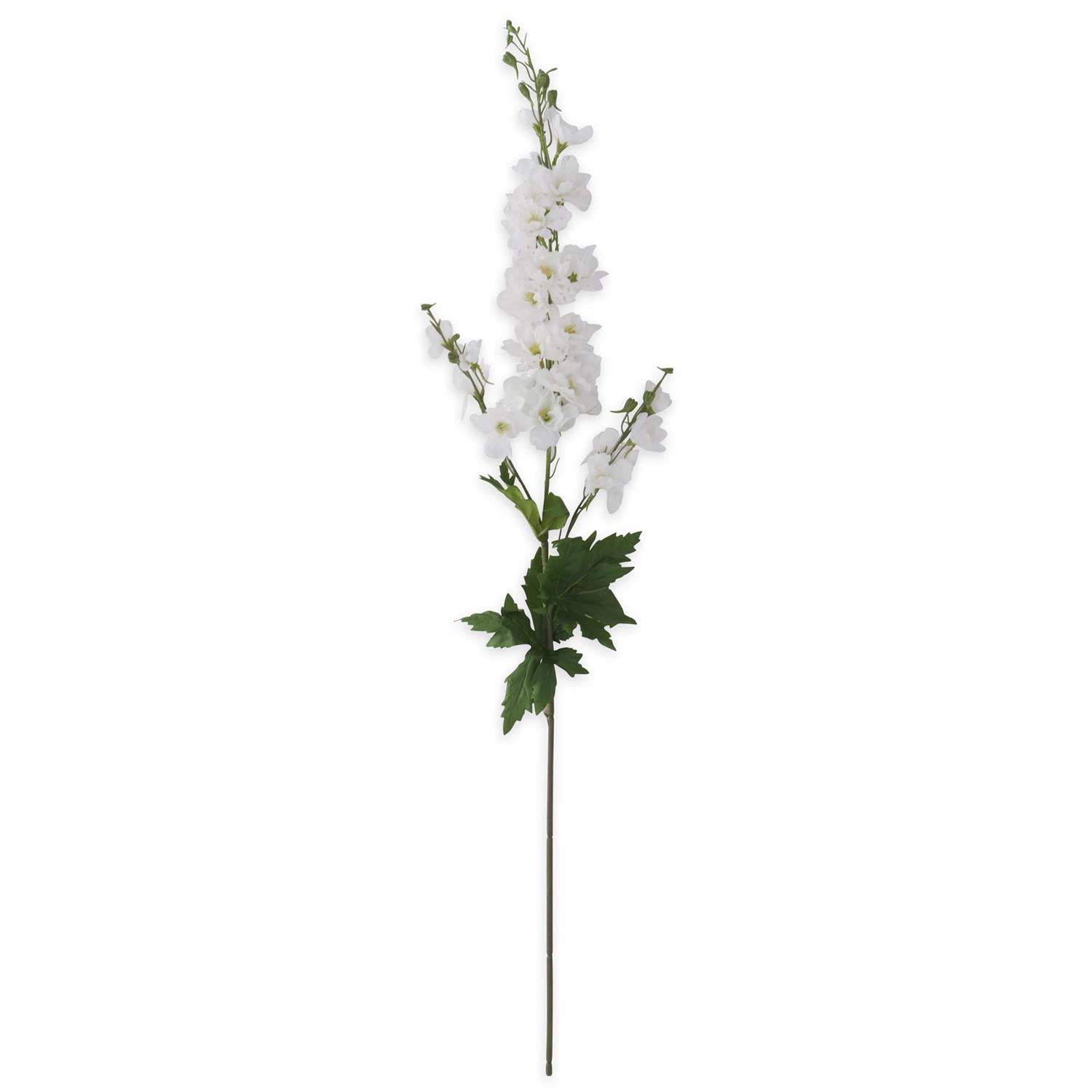 36" Delphinium Shoot White